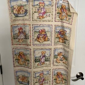Dianna Marcum Teddy Bears Fabric Panel